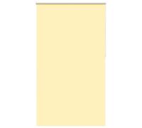 vidaXL Roller Blind Blackout Yellow 125x230 cm Fabric Width 121.6 cm Polyester