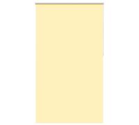 vidaXL Roller Blind Blackout Yellow 125x230 cm Fabric Width 121.6 cm Polyester