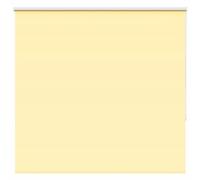 vidaXL Roller Blind Blackout Yellow 145x130 cm Fabric Width 141.6 cm Polyester