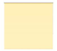 vidaXL Roller Blind Blackout 145x150 cm 100% Polyester Fabric Width 141.6 cm Yellow