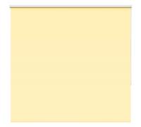 vidaXL Roller Blind Blackout Yellow - 145x150 cm - 100% Polyester - Wall/Window Mount - Child Safety Features