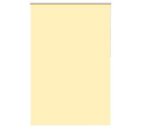 vidaXL Roller Blind Blackout Yellow 145x210 cm Fabric Width 141.6 cm Polyester