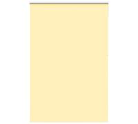 vidaXL Roller Blind Blackout Yellow 145x210 cm Fabric Width 141.6 cm Polyester, day and night blind, kitchen blind, blackout roller shade