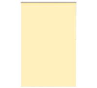 vidaXL Roller Blind Blackout Yellow 150x230 cm Fabric Width 146.6 cm Polyester