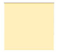 vidaXL Roller Blind Blackout Yellow 155x150 cm Fabric Width 151.6 cm Polyester