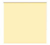 vidaxl roller blind blackout yellow 155x150 cm polyester - modern window shade, easy installation