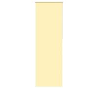 vidaXL Roller Blind Blackout Yellow 65x210cm Polyester Modern Window Shade for Home/Office, Easy Installation