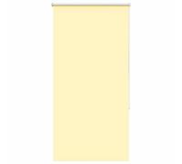 vidaXL Roller Blind Blackout Yellow 85x150 cm Fabric Width 80.7 cm Polyester, day and night blind, kitchen blind, blackout roller shade