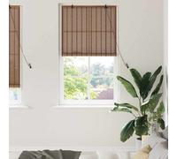 vidaXL Roller Blind Brown 90 x 220 cm Bamboo