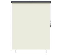 vidaXL Roller Blind Cream 220 x 250 cm Fabric and Aluminum, Cream