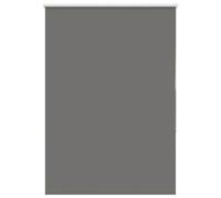 vidaXL Roller Blind Blackout Grey 100x175 cm Fabric Width 95.7 cm Polyester