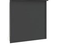 vidaXL Roller Shutter Aluminium 130x140cm Anthracite Window Blind Window Shade