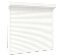 vidaXL Roller Shutter Heavy Duty Aluminium 160x150cm White Window Blind Shade