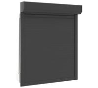 vidaXL Rectangular Modern Outdoor Roller Blind 100 x 120 cm Anthracite