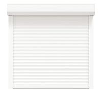vidaXL Roller Shutter White 100 x 100 cm Aluminium and Polyurethane