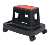 vidaXL Rolling Workshop Stool with Storage 150kg Organiser Trolley Workbench