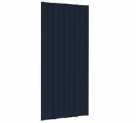 vidaXL Roof Panel 36 pcs Anthracite Color 100 x 45cm, Modern, Rectangular Steel Roof Panel, Durable Galvanized Solution for Home, Outdoor and Commercial Use
