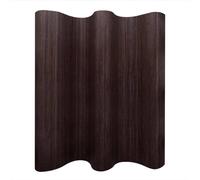 Vidaxl Room Divider Bamboo Dark Brown 250X165 Cm Room Dividers