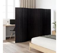 Vidaxl Room Divider Black 165X250 Cm Bamboo