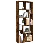 Room Divider Bookcase Storage Shelf Book Rack Bookshelf Engineered Wood vidaXL