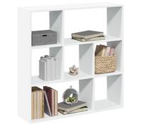Vidaxl Room Divider Bookcase White 102X29X103.5 Cm Engineered Wood
