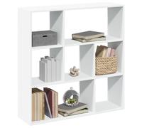 vidaXL Room Divider Bookcase White 102x29x103.5 cm Engineered Wood