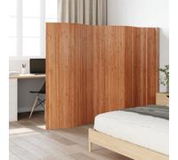 Vidaxl Room Divider Brown 165X400 Cm Bamboo