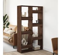 vidaXL Room Divider Brown Oak 100x33x175 cm Engineered Wood