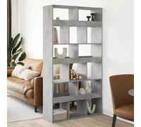 vidaXL Room Divider Concrete Grey 100x33x187.5 cm Engineered Wood
