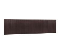 vidaXL Room Divider Privacy Screen Panel Room Partition Dark Brown Bamboo