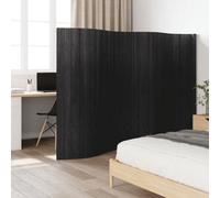 vidaXL Room Divider Bamboo – Indoor Privacy Screen 165 x 400 cm, Grey