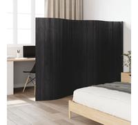 vidaXL Room Divider Grey 165x400 cm Bamboo