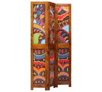 vidaXL Room Divider Honey Brown 105 x 1.5 x 180 cm Solid Acacia Wood