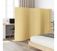 Vidaxl Room Divider Light Natural 165X400 Cm Bamboo