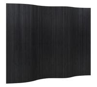 Vidaxl Room Divider Black 165X250 Cm Bamboo