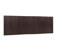 vidaXL Room Divider Privacy Screen Panel Room Partition Dark Brown Bamboo