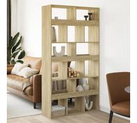 vidaXL Room Divider Sonoma Oak 100x33x187.5 cm Engineered Wood