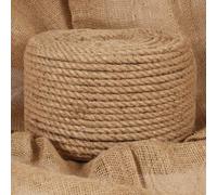 vidaXL Rope 100% Jute 10 mm 100 m