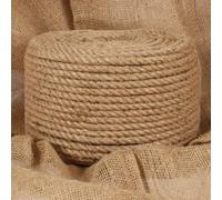 vidaXL Rope 100% Jute 12 mm 100 m