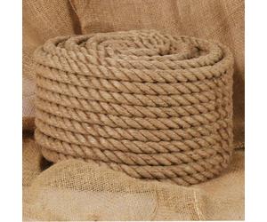 Vidaxl Rope 100% Jute 20 mm 100 M Ropes