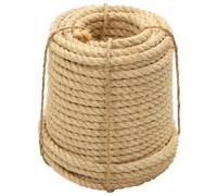 vidaXL Rope 100% Sisal 14 mm 50 m