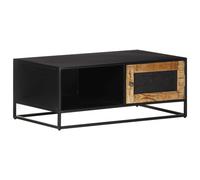 Coffee Table 90x50x35 cm Rough Mango Wood