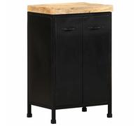 vidaXL Rough Mango Wood Sideboard Wooden Side Cabinet Cupboard Home Organiser St