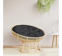 vidaXL Round Cushion Black 39.4""x4.3"" Oxford Fabric