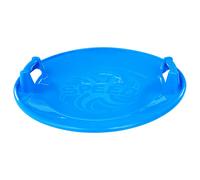 (blue) vidaXL Round Sledge PP Patio Snow Glider Plate Disc Sledge Slide Disc Blue/Red