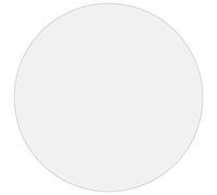 vidaXL Round Table Protector in PVC, 2 mm Thick, 70 cm Diameter, Transparent, Waterproof and Easy to Clean, Ideal for Dining Room, Living Room, Patio, Office.