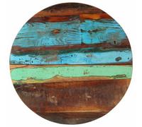 Vidaxl Round Table Top 60 Cm 25-27 mm Solid Reclaimed Wood