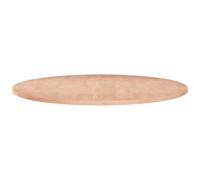 vidaXL Round Table Top ??60x1.5 cm Solid Wood Oak