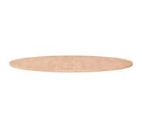 Vidaxl Round Table Top 90X1.5 Cm Solid Wood Oak