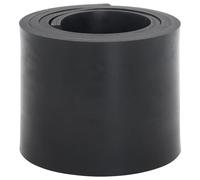 vidaXL Rubber Edge for Snow Plow Black 200x15x1 cm